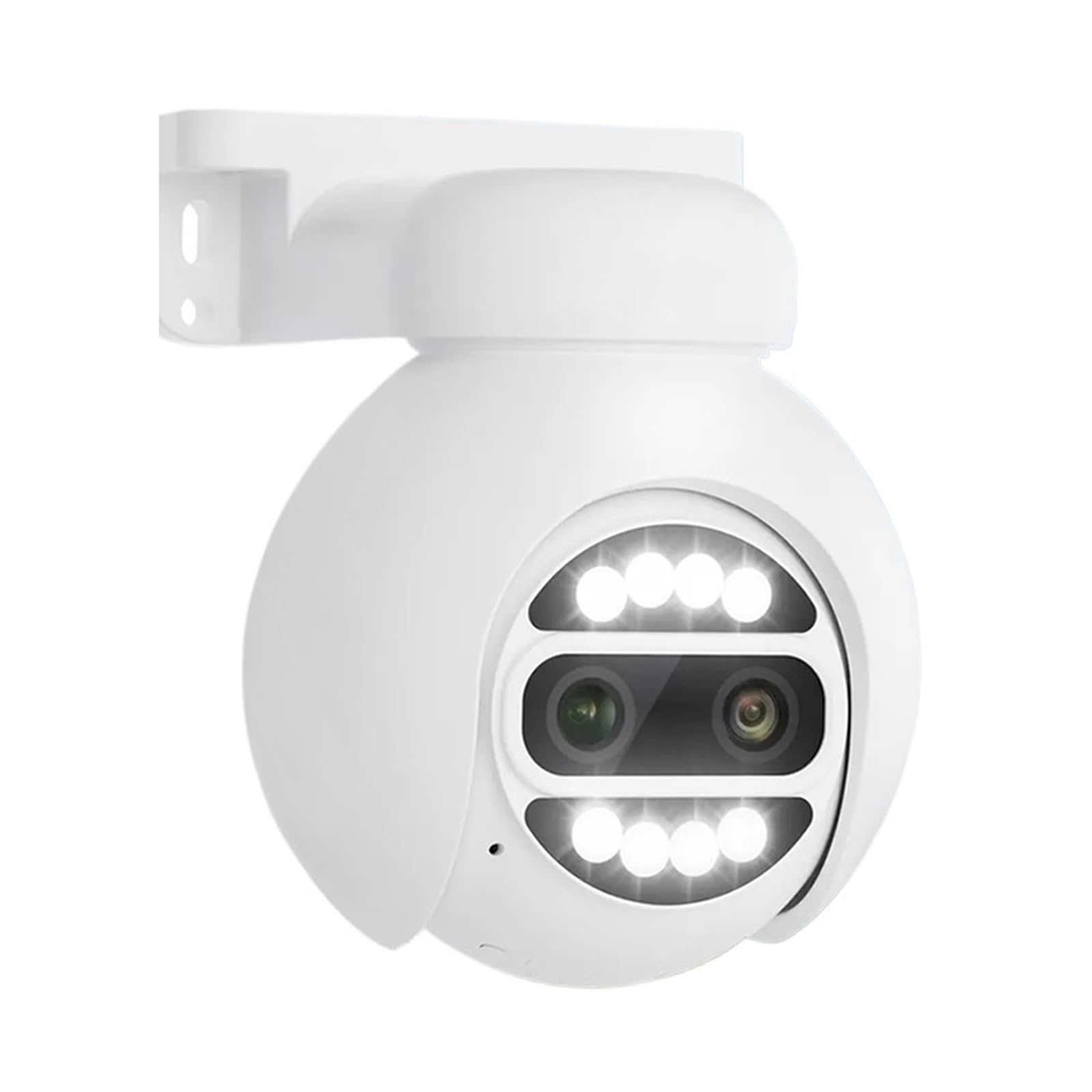 JVDDI 8MP 4K 8X Digital Zoom Dual Lens POE PTZ Camera Two-Way Audio IP66 Waterproof Security Video Surveillance CCTV IP Cameras(8MP POE IP Camera)