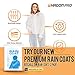Hagon PRO Disposable Rain Ponchos for Adults (5 Pack)