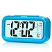 [Upgrade Version] ZHPUAT 4.6" Smart Backlight Alarm Clock with Dimmer (Blue)
