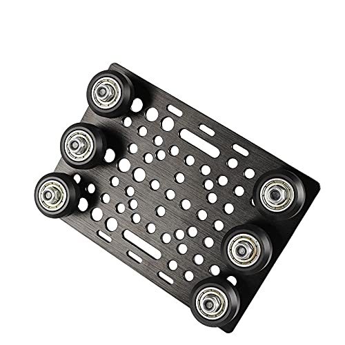 Lysee 3D Printer Parts & Accessories - Not Assembled Gantry Plate kit - (Size: in White Wheel)