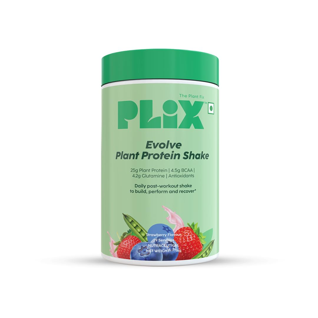 PLIX - THE PLANT FIX EVOLVE Performance Plant Protein Powder For Muscle Gain And Recovery (Cafe Mocha Flavour) 1Kg, Vegan Protein Drink With B12 Vitamin, Helps To Boosts Immunity, No Added Sugar — Amazon image 12
