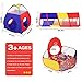 GeerWest 3 in 1 Kids Play Tent for Toddler with Baby Ball Pit and Play Tunnel, Children Indoor Outdoor Playhouse with Climbing Tunnel Toy for Toddlers, Boys and Girls Best Birthday Gifts（No Balls）