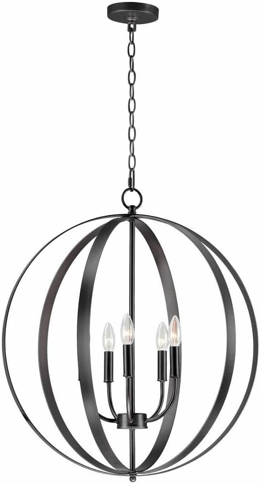 Maxim Provident - 27 Inch 5 Light Pendant -Traditional Installation