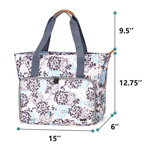Teamoy CATY03801 Knitting Bag, Travel Yarn Storage Tote Organizer thumb #4