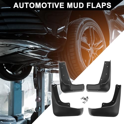 Image of Mud Flap Splash Guard with Mount Accessories for Suzuki Grand Vitara 2006-2015 / Front & Rear Side Mud Guards /Durable / 1 Set