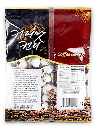 Caramelos coreanos sabor café 22.5 oz 2 packs miniatura 3