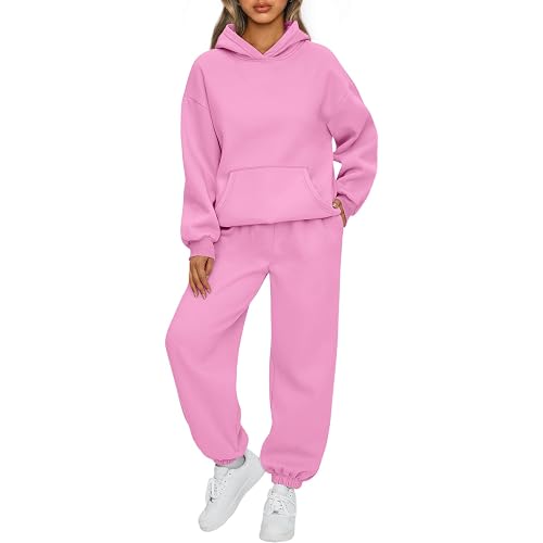AUTOMET Womens 2 Piece Lounge Sweat Sets Fall Fashion Matching Sweatsuits