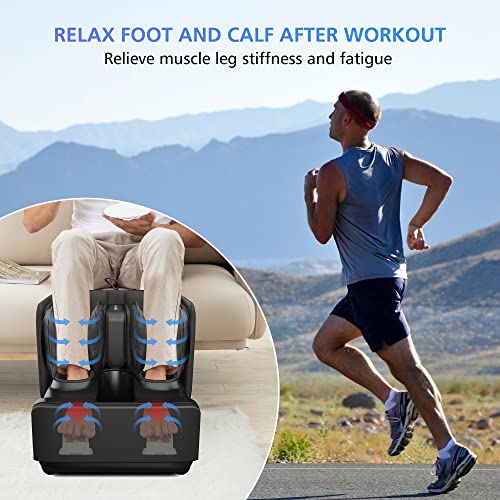 COMFIER-2-in-1-Foot-Massager-Machine-Ottoman-RestShiatsu-Foot-and-Calf-Massager-with-HeatKneadingVibrationCompression-Massagers-for-FeetAnkleLegTired-Muscles-Plantar-Fasciitis