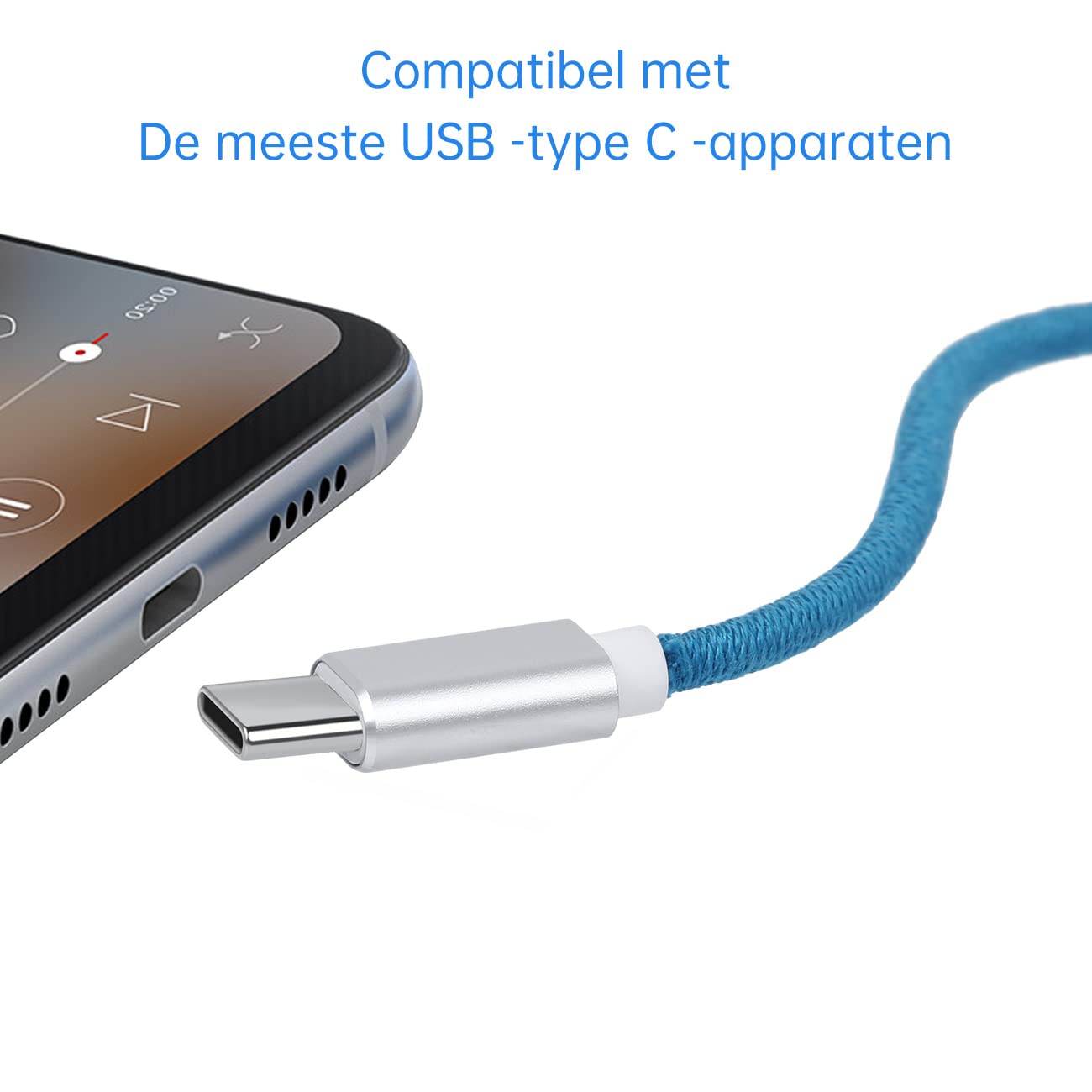 URIZONS [2 stuks] kleurrijke koord gevlochten bekabelde Caterpillar koptelefoon - pluche kinderen oortelefoons raken schattige decomprimeer bloem oordopjes met microfoon voor iPhone/Samsung