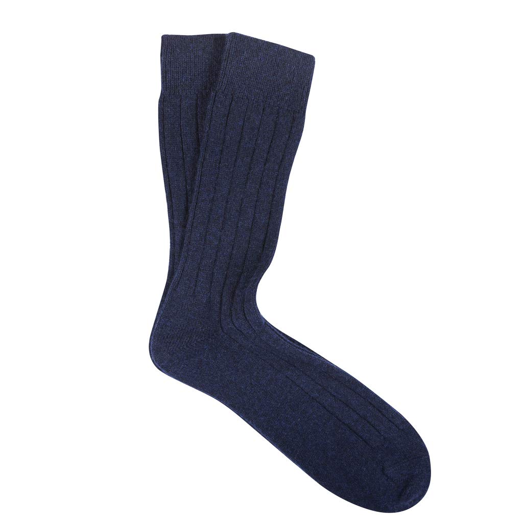 Marcoliani MilanoMen's Cashmere Dress Mid Calf Socks