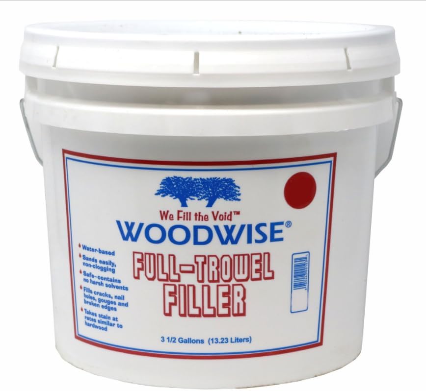 Woodwise Full-Trowel Wood Filler 3.5 Gallon (Red Oak)