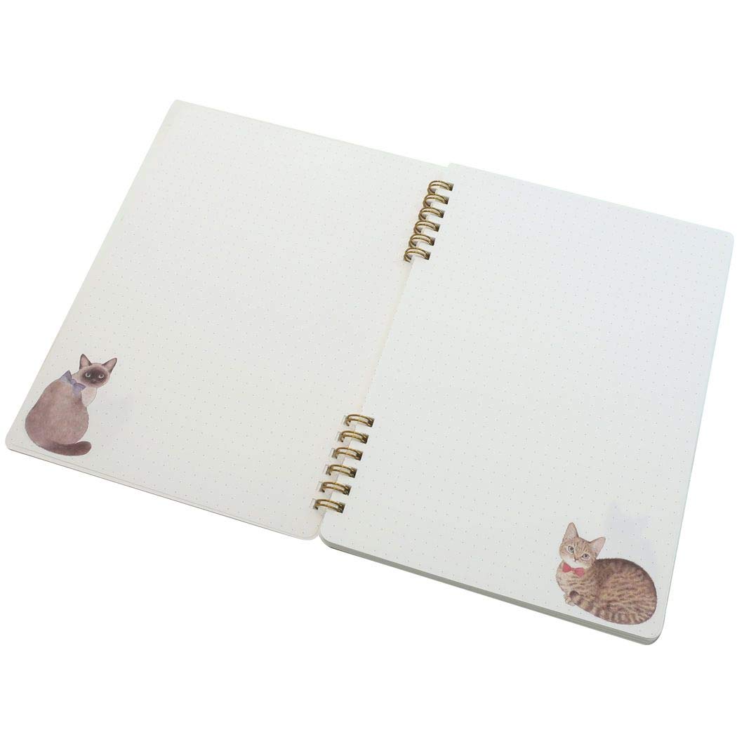 Amazon.co.jp: たけいみき[リングノート]A5 Wリングノート/TABBY CAT
