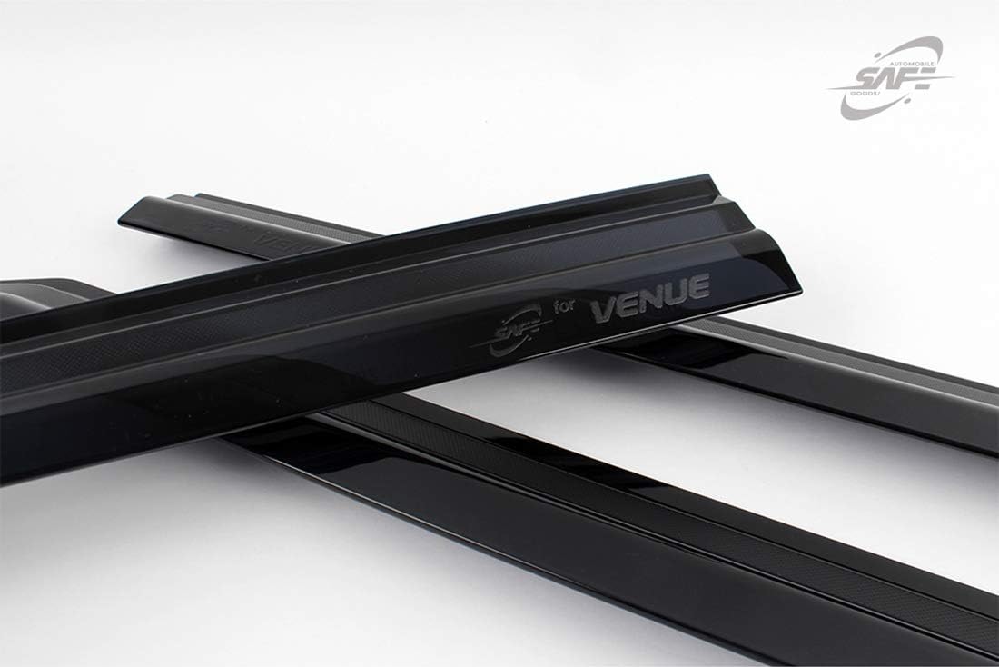 Safe Smoke Window Visor Sun Rain Vent Guard 4 Pcs Set for 2020~ Venue Out Channel Visor