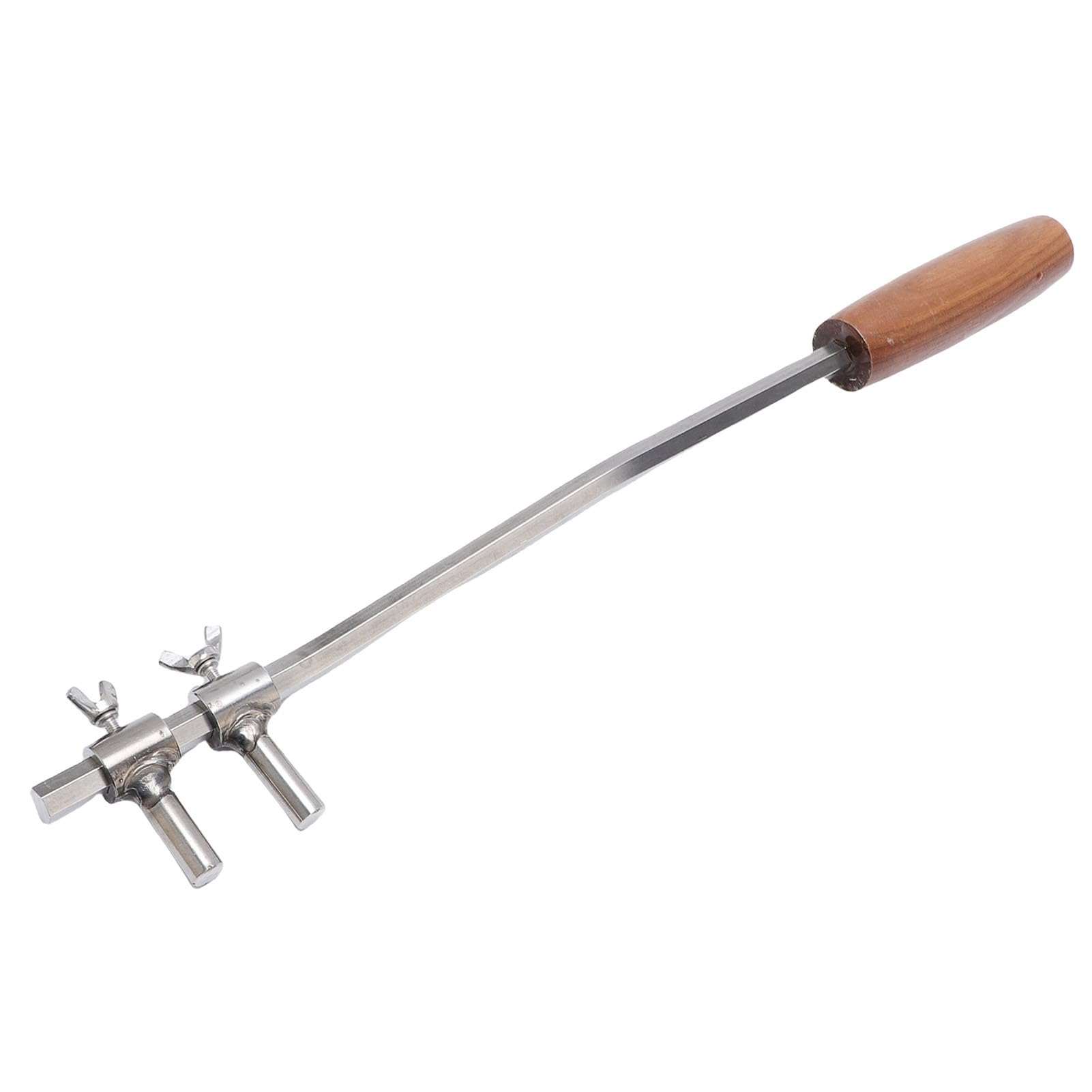 Tissting Bonsai Ast Biegewerkzeug Aus Edelstahl, Professionelles Gartengerät Mit Holzgriff Für Präzises Bonsai Design Und Formgebung (42,5cm), Ideal Für Hobby- Und Profi Gärtner