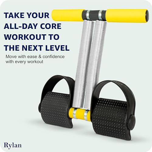 Image of Rylan Double Spring Tummy Trimmer Men and Women for Abs Workout Stomach Exercise Machine for Women and Men Exercise in Gym