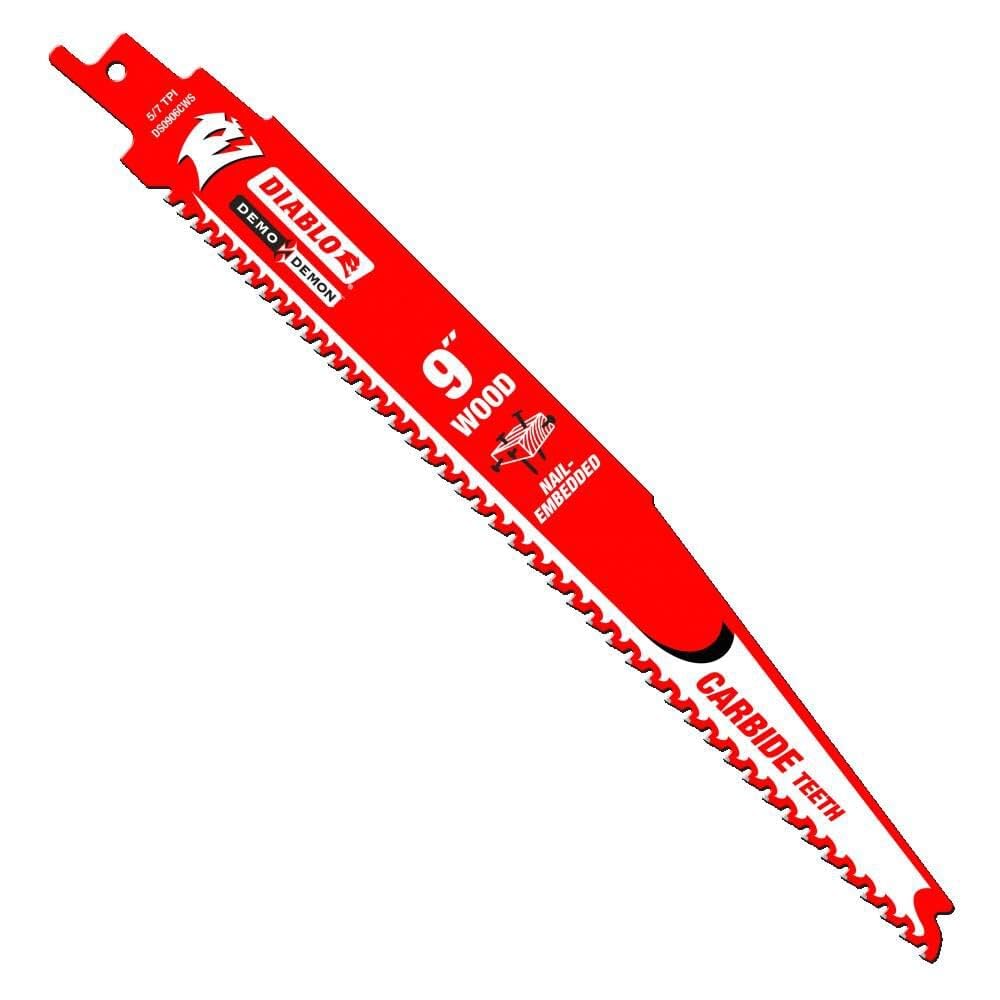 Freud DS0906CW Diablo 9-Inch 6-TPI Carbide-Tipped Reciprocating