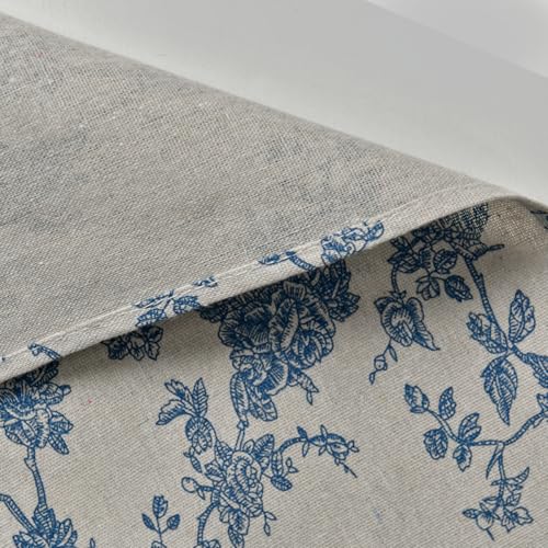 Artoid Mode Monochrome Sketch Branch Toile Textures Chinoiserie Cotton Dark Grey Table Runner, Seasonal Retro Vintage Kitchen Dining Table Decoration for Home Party Decor 13x72 Inch by Artoid Mode - Image 7
