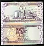 Iraq 50 Dinars 2003 P-90 Banknote Bill