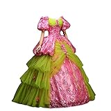 Kleider sind aus Satin; Die Petticoats sind aus Nylon.