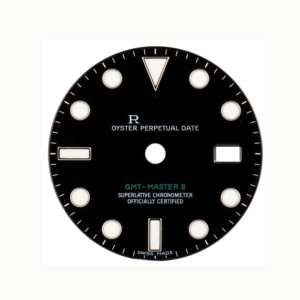 XOUVY Watch dials 29 mm GMT watch dial fits caliber 8215 Repair Watch Parts