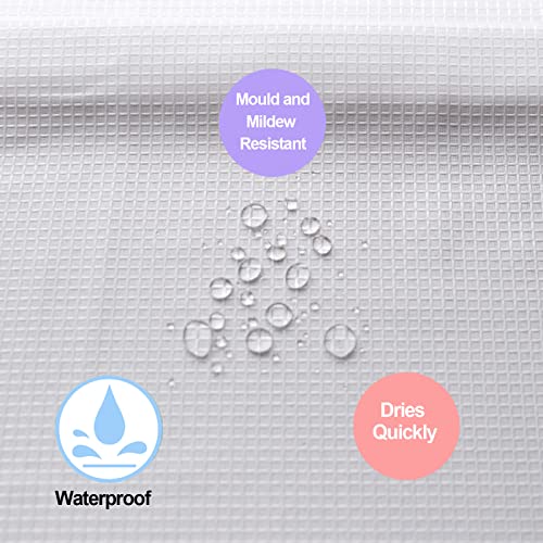 YISURE Short Shower Curtain - Image 3