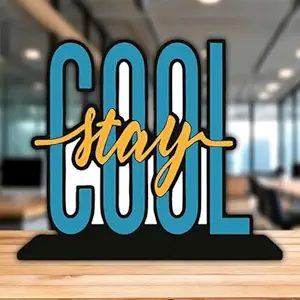 300Sparkles Wooden Showpiece Motivational Quotes for Study Table | Kids Room | Office Desk | Home Decoration | Living Room | Modern Gifting Showpiece Item WS-28