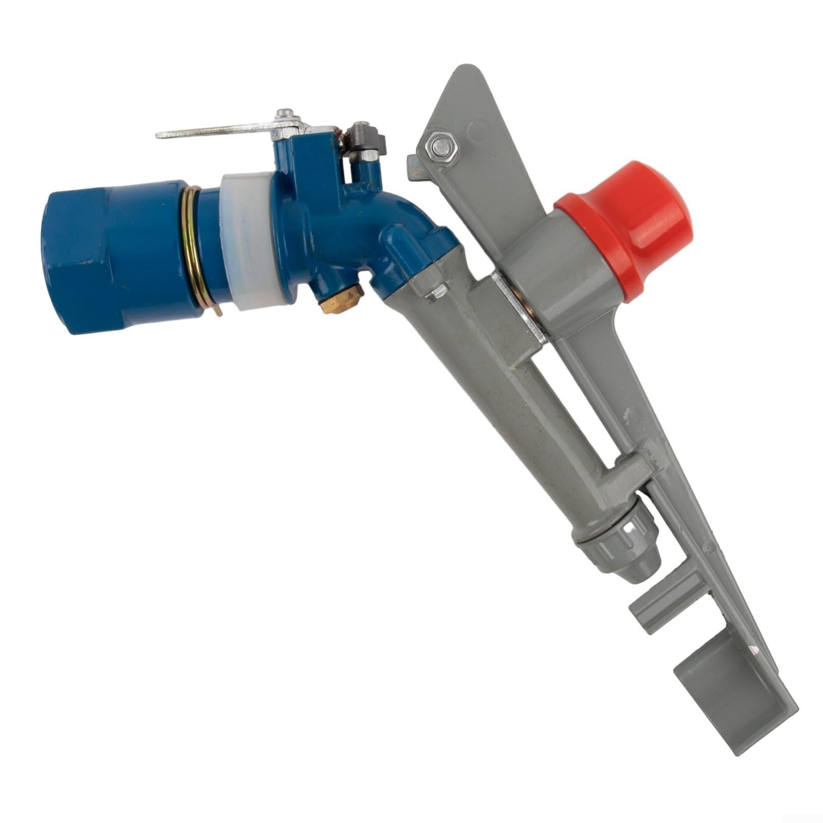 Robuster, pulsierender Rasensprenger, 1 x verstellbarer Rasensprenger, für Gartenbewässerung, maximale Bewässerungsentfernung von 30 m