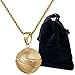 Basketball Pendant Gold Stainless Steel Chain Sports Necklace Hip-hop Jewelry Basketball Fans Gift (Gold)