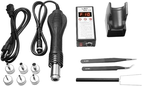 Miniatura 2 de LRT 8858 Micro Estación de Aire Caliente SMD Rework Desoldar Digital Pistola de calor