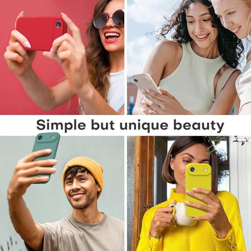 Image of LOVE 3000 Designed for iPhone Air Case, Premium Silicone [Compatible with Magsafe][Soft Anti-Scratch Microfiber Lining] Shockproof Protective Phone Case for Holsters 6.5 inch, Pine Green