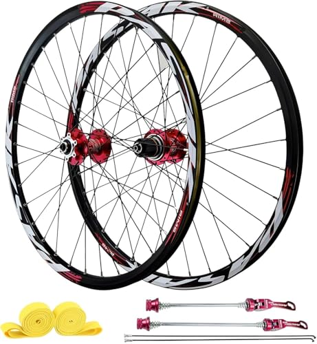 Roues de vélo de 26 à 29 pouces avec moyeux 100x9mm et 135x10mm 32H