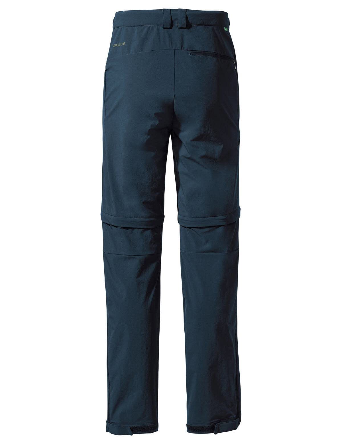 VAUDE Męskie spodnie trekkingowe Farley Stretch T-Zip III, wygodne męskie spodnie trekkingowe z funkcją Zip-Off, szybkie odpinanie bermudów, wytrzymałe, szybkoschnące i elastyczne, wyprodukowane w