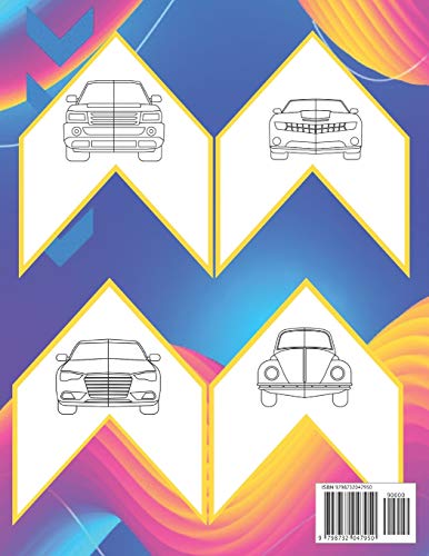 Supercar Coloring Book: Luxury Machines Stress Relieving Progressive Difficulty for Carlovers, Kids and Adults image 4