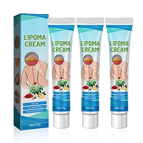 LumpFree Lipom Entfernung Creme, Cremesalbe zur Entfernung von Lipomen, natürliche pflanzliche Creme zur Entfernung von Lipomklumpen (3 stück) Cover