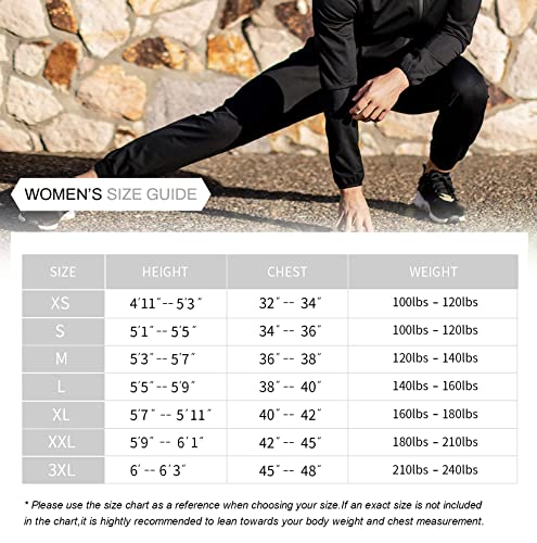 Hotsuit Women Sauna Pants With Adjustable Drawstring Stretch Workout Pants Exercise Sauna Suits (Black,Small) #TOP4