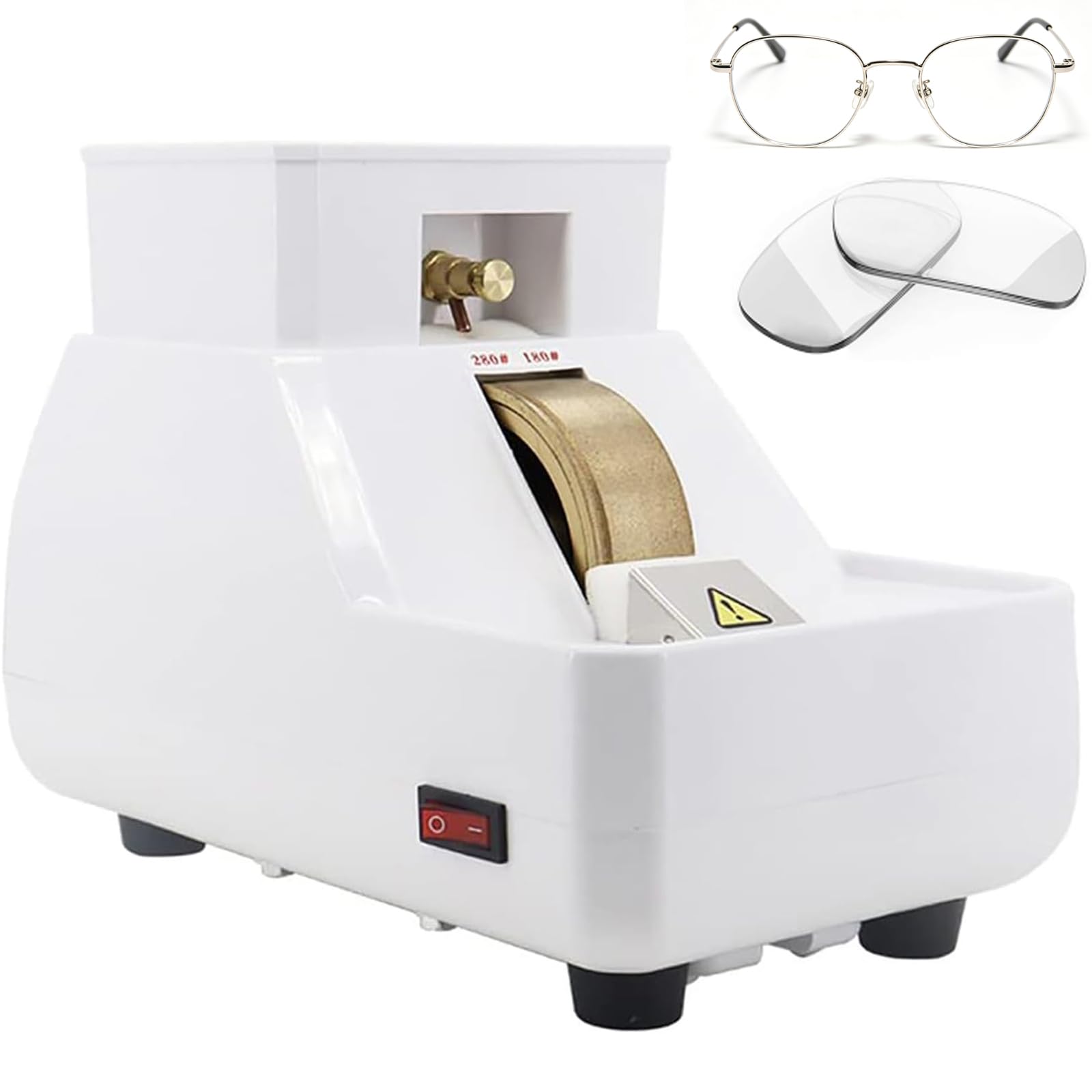 Amoladora de lentes de 55W con ranura en V para pulido de vidrio de reloj