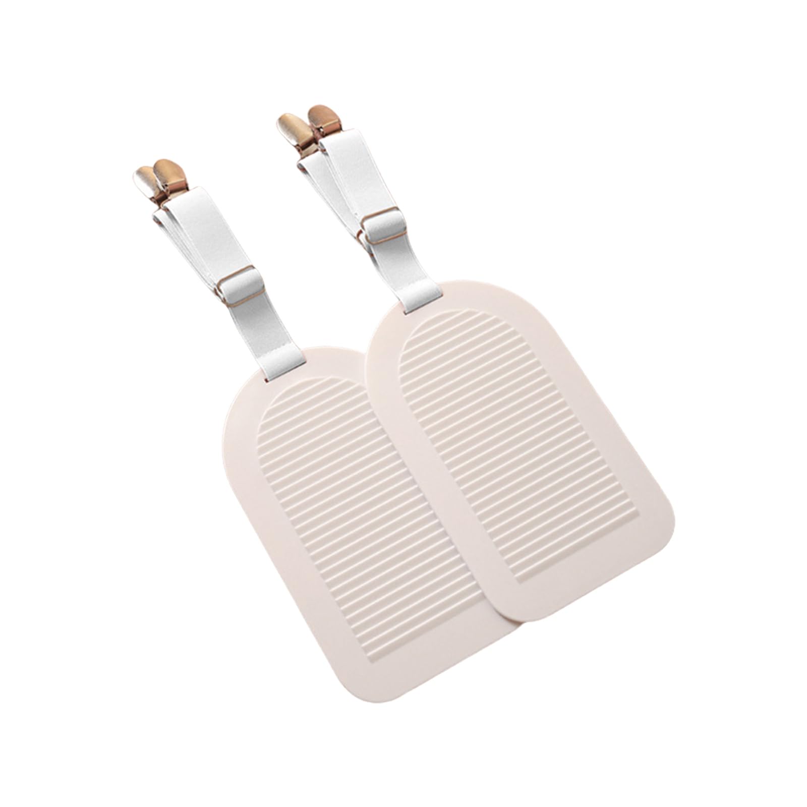carotoe 2 / 4PCS Bed Sheet Grippers Holders with Pressure Plate for Wrinkles Resistant Sheets on Any Size Bed Sheet Fasteners