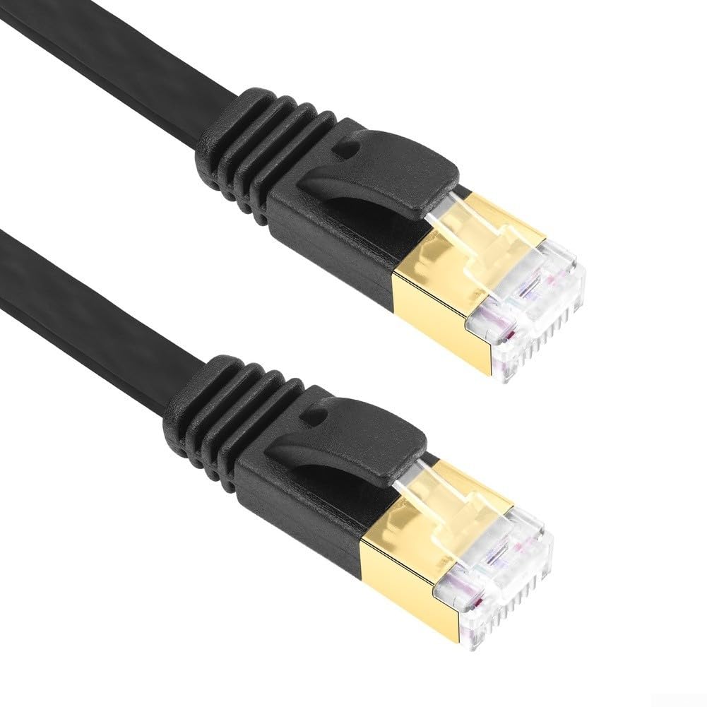 Cable Ethernet Plano 15m para Router y PC Gaming