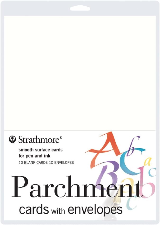 Strathmore Parchment Cards with Envelopes 5 in. x 7 in