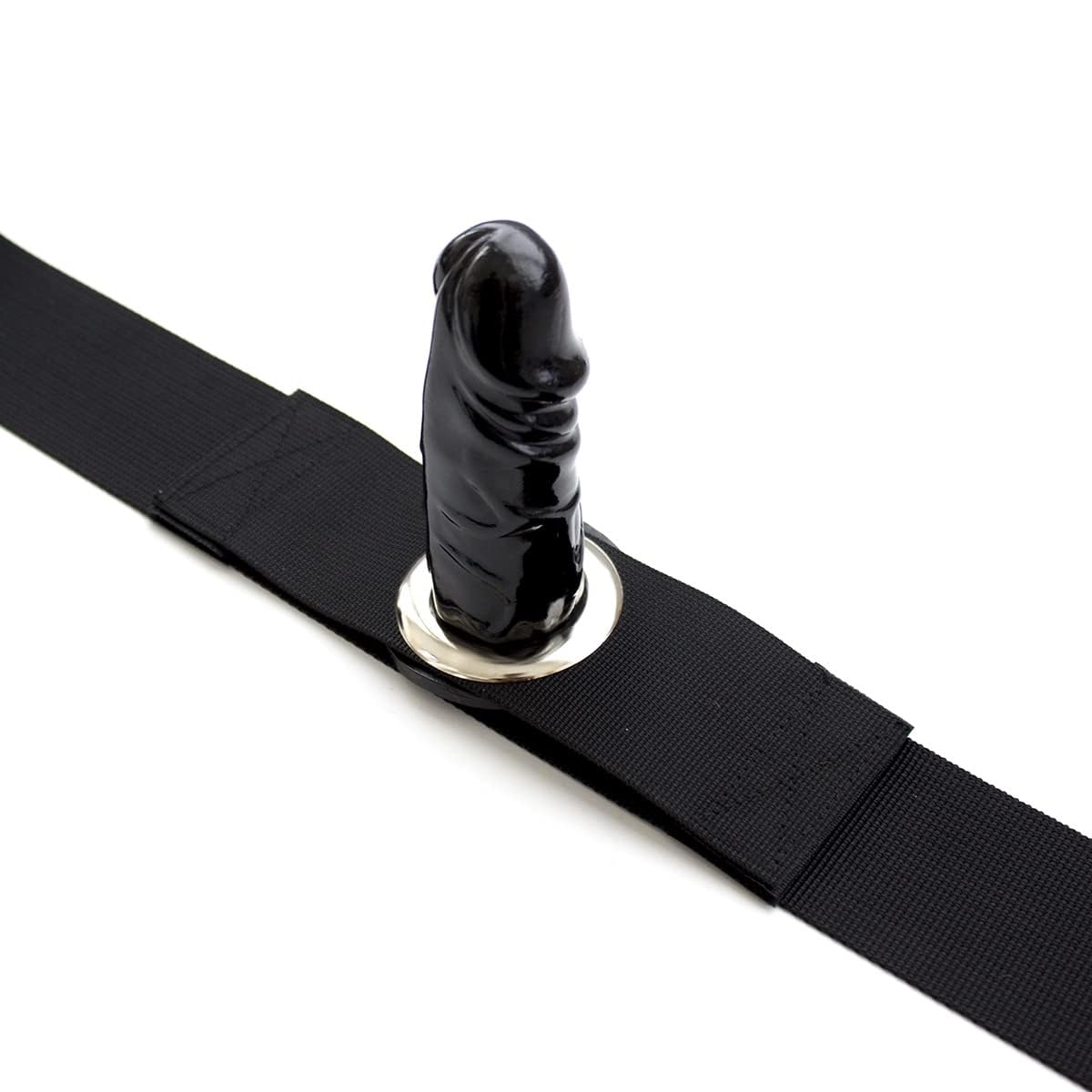 Gambe in nylon regolabili SM con dildo, tappo for pene rimovibile, dildo in silicone, bavaglio bondage BDSM, bavaglio bondage for pene for uomini, donne e coppie