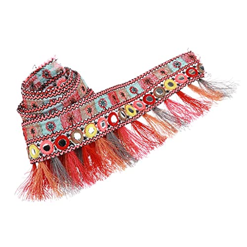 P Prettyia 1 Cantiere di Nappe Colorate con Frange...