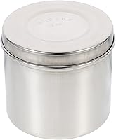 Vista 1 de EXCEART Tarro de acero inoxidable Recipiente de bolas de algodón Frasco Esponja de algodón Contenedor de gasa hisopos de algodón Recipiente