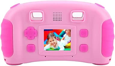Bewinner Kids Digital Camera 77 inch Ultra-thin Toys Camera HD Video Action Mini Funny Projection Camera Kids Innovative Camera Boys Girls Birthday Gifts Support 32G TF card Pink Bewinner Kids Digital Camera 77 inch Ultra-thin Toys Camera HD Video Action Mini Funny Projection Camera Kids Innovative Camera Boys Girls Birthday Gifts Support 32G TF card Pink
