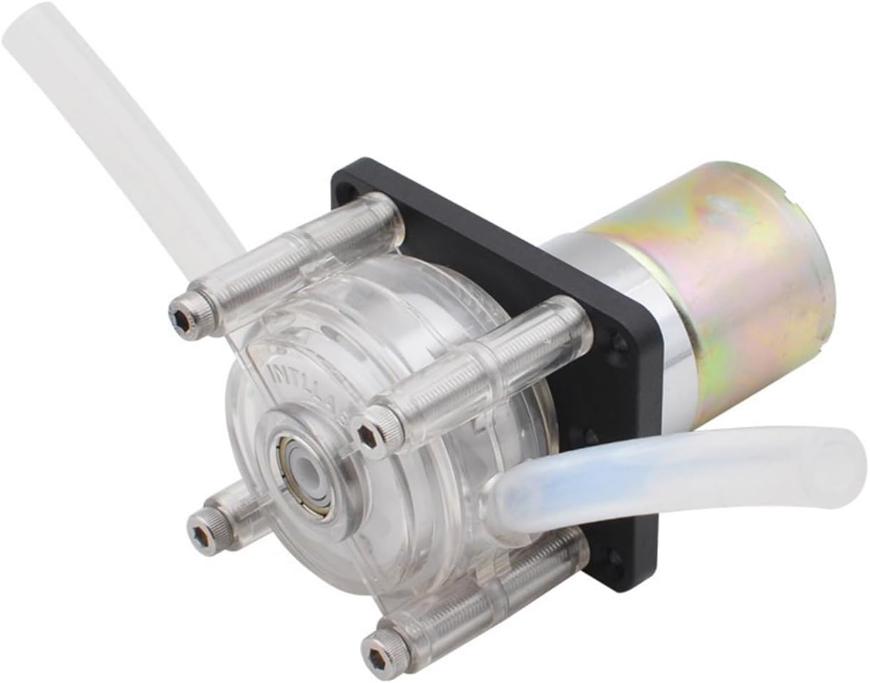 12V DC Peristaltic Pump Dosing Pump - High Flowrate for Aquarium and Lab Applications(PUMPHEADONLY)