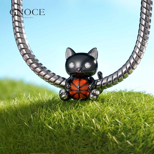 Image of GNOCE Witch Cauldron Pendant Charm,S925 Sterling Silver with Ruby Gemstones Dangle Charms Bead For Bracelets /Necklace Jewelry Gift For Women Girls Wife Daughter