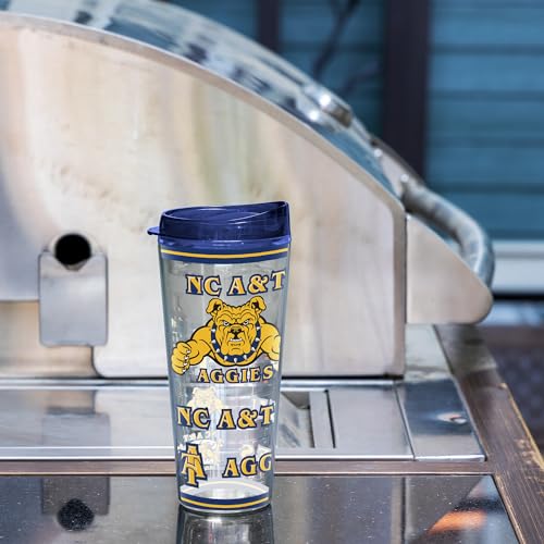 Image of Rico Industries NCAA College Double Wall Mayhem 16oz Or 20oz Tritan Tumbler W Lid