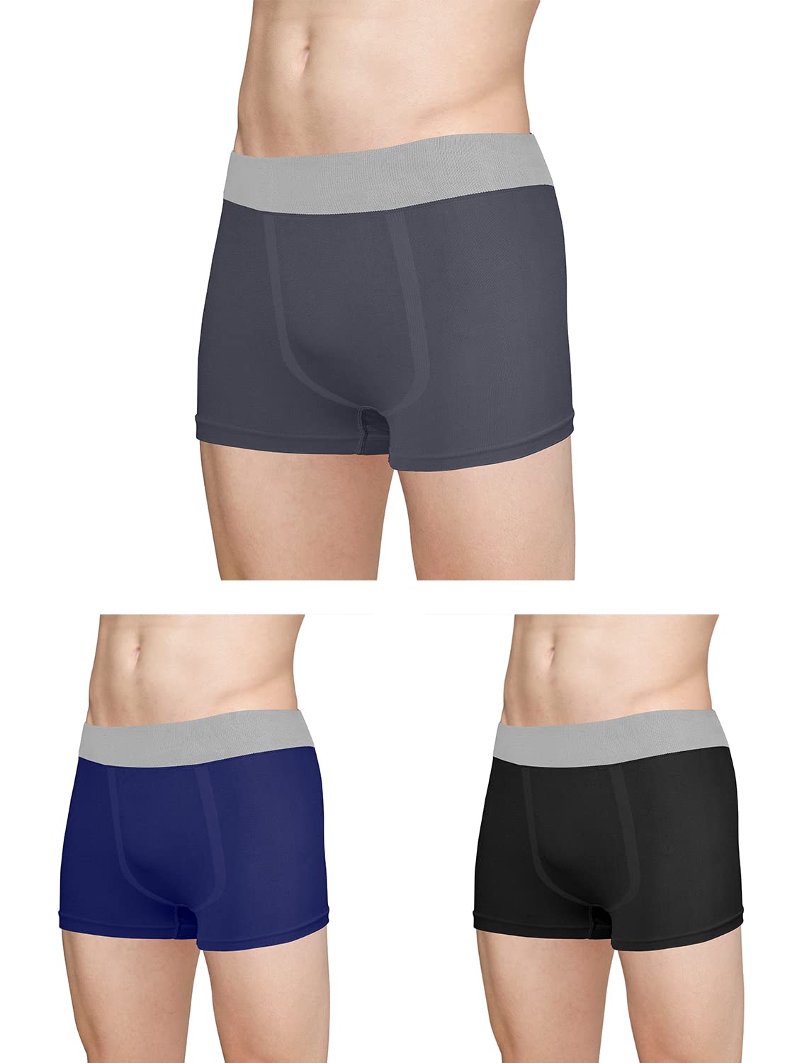 CORXIL Men's Extra Soft Imported Underwear | Trunk | Plain Underwear for Men