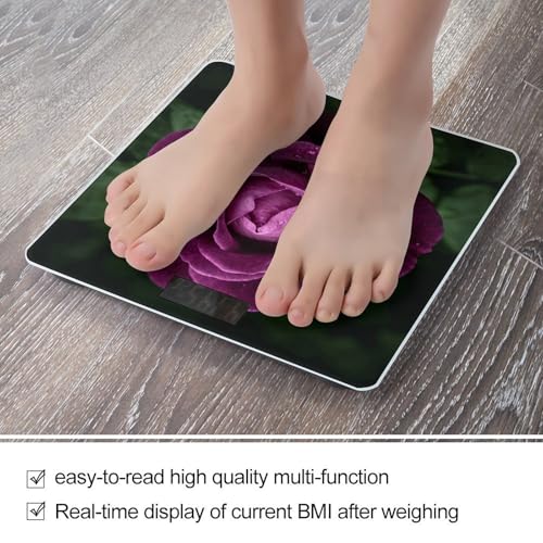 Báscula Digital de Baño Deep Purple Rose 400lb Capacidad miniatura 5