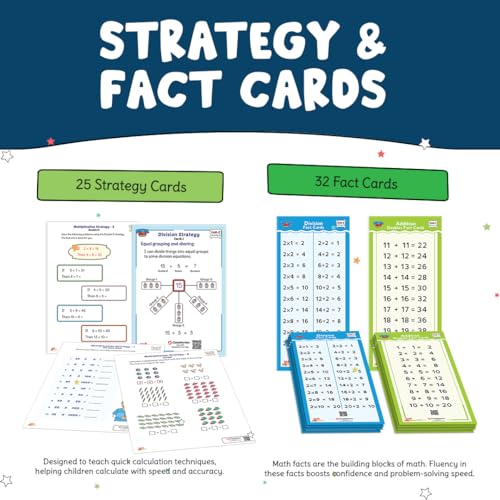 Image of ClassMonitor Senior Mental Math Kit for Ages 6+ | Challenging Math Activities for Kids | 180+ Activities| Boosts Numeracy and Logical Thinking | Developed by Expert Educators and Mathematicians