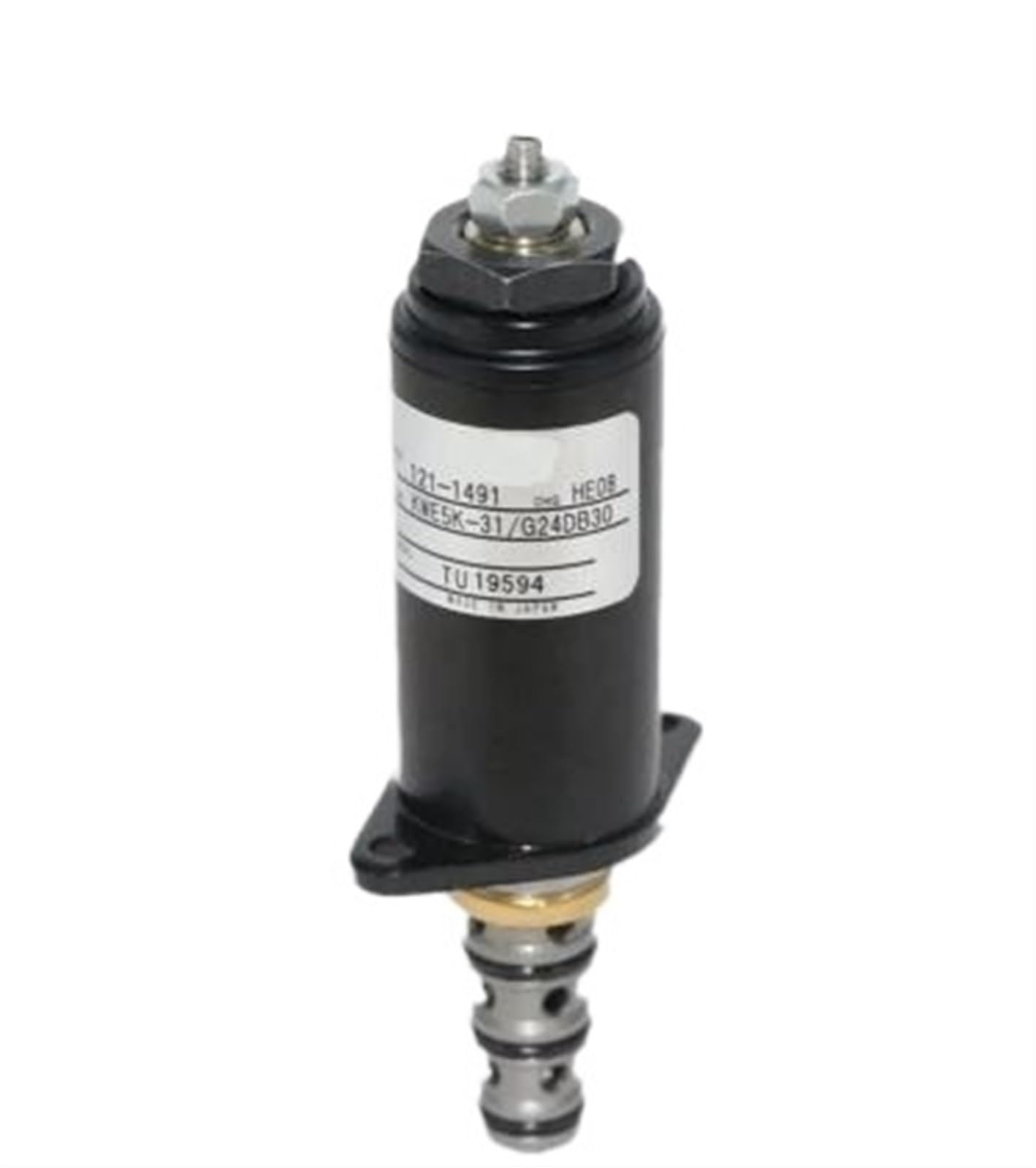 Zbbladm One Color For E320c E320b E325c E320d Excavator Hydraulic Pump Solenoid Valve 1211491 121-1491 Kwe5k-31 G24da30 121-1490(121-1491)